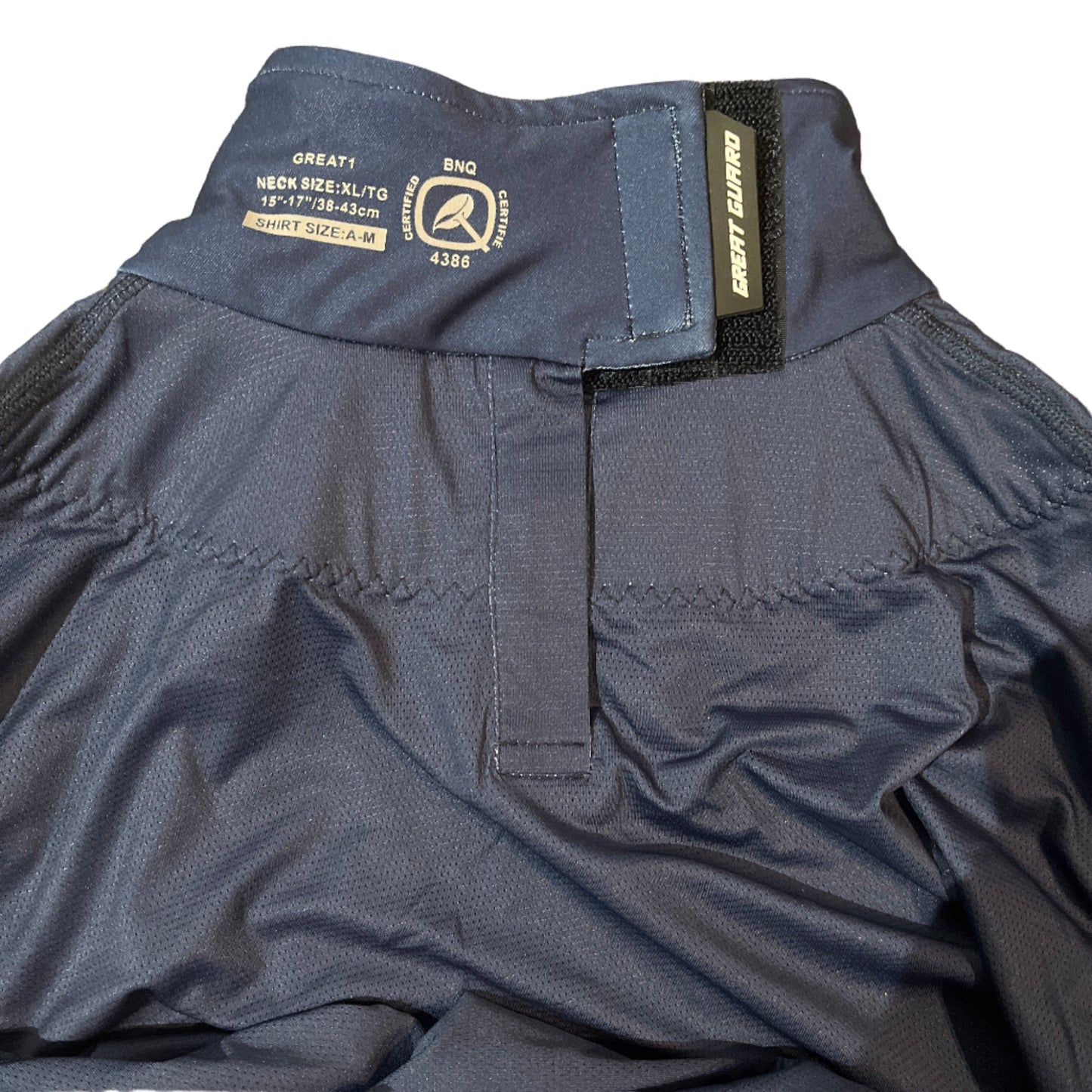 NECK GUARD SHIRTS - NAVY