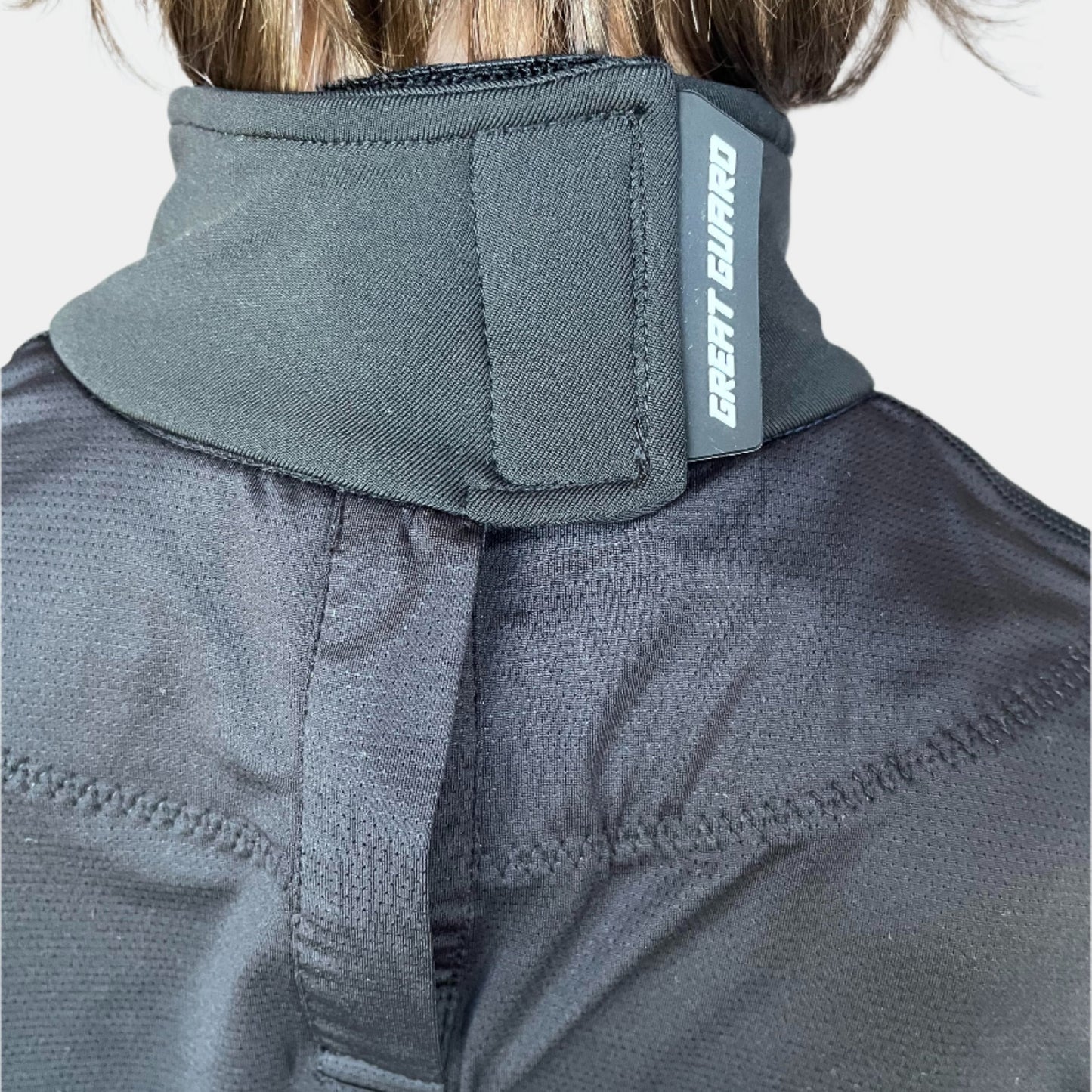 NECK GUARD SHIRTS - BLACK