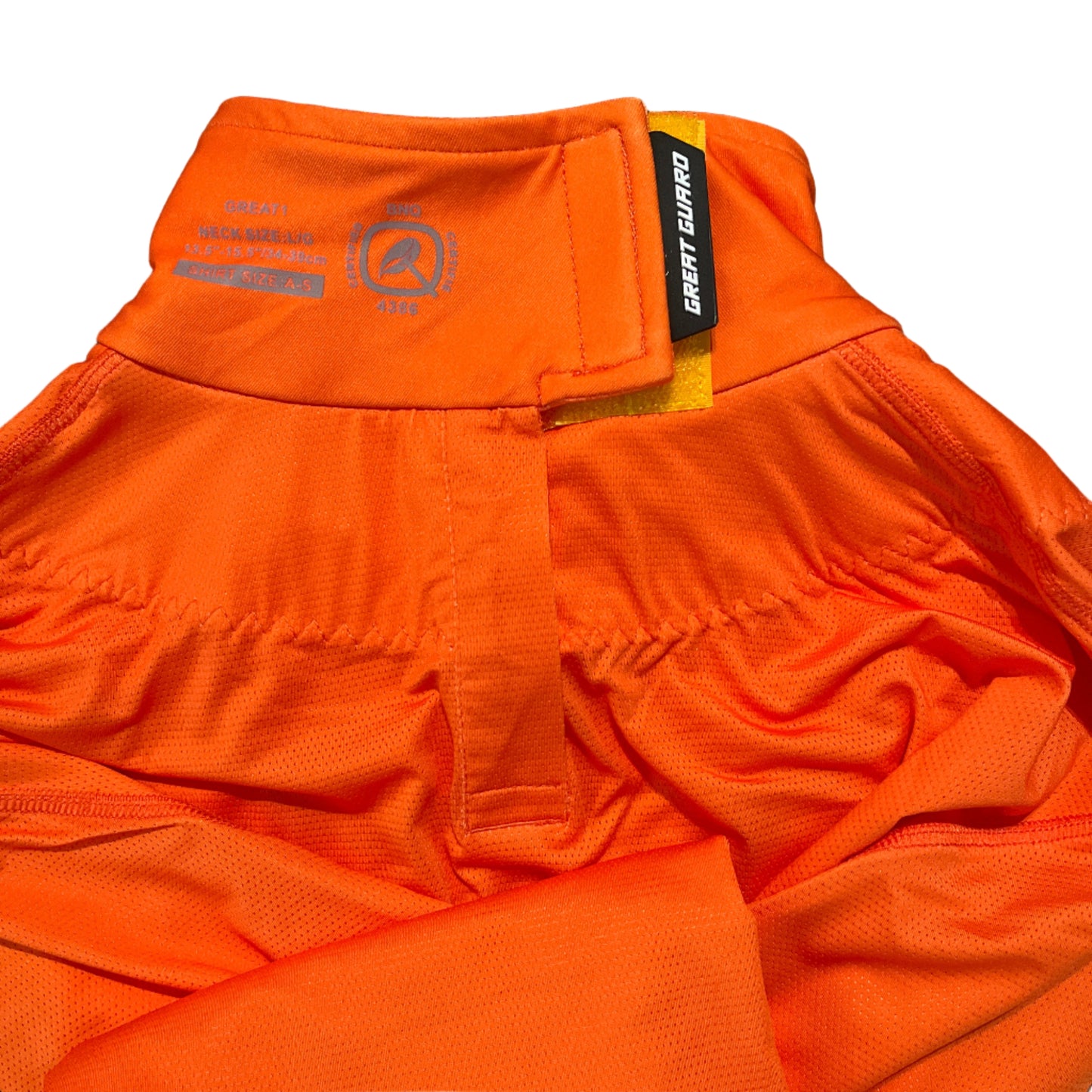 NECK GUARD SHIRTS - ORANGE