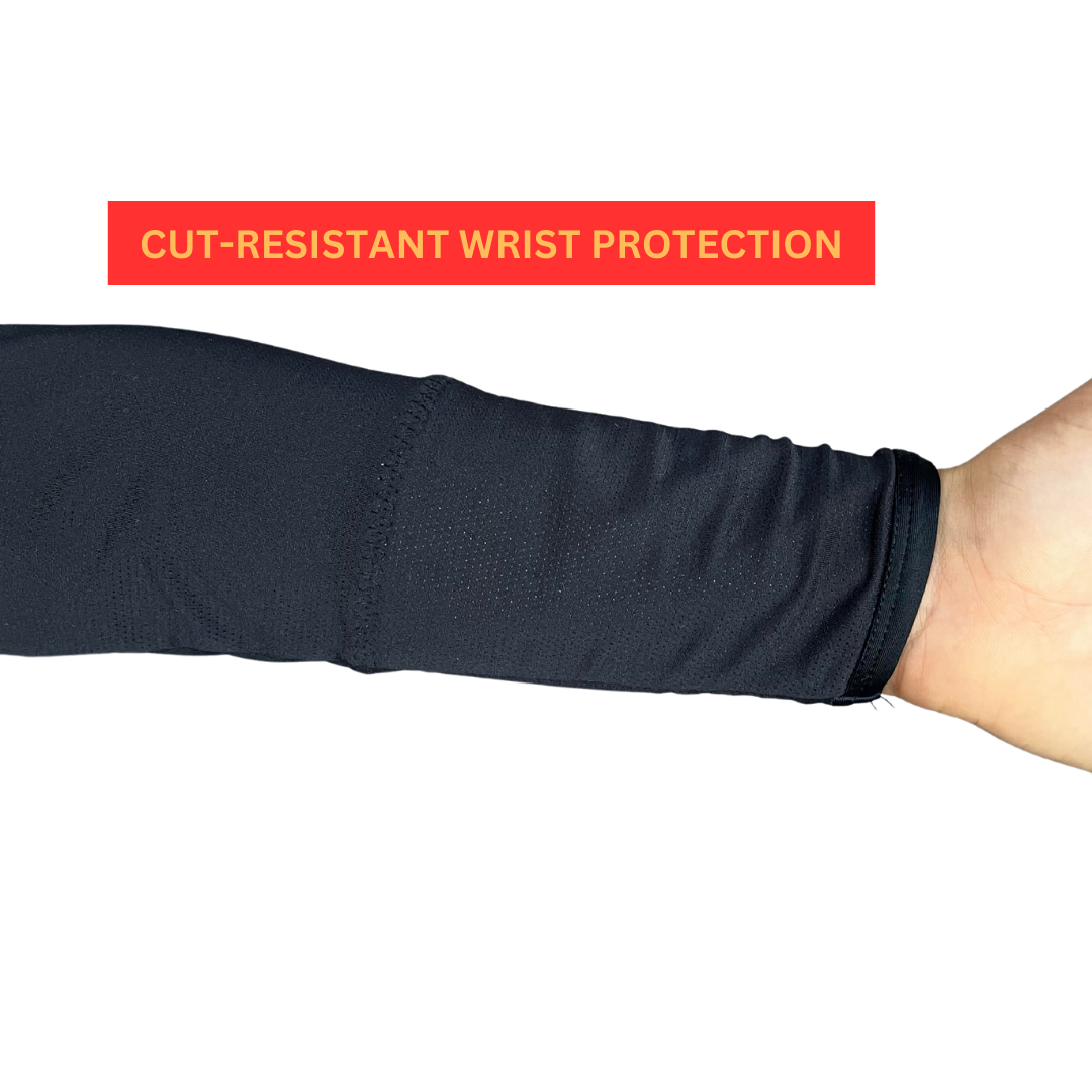 NECK GUARD SHIRTS - BLACK