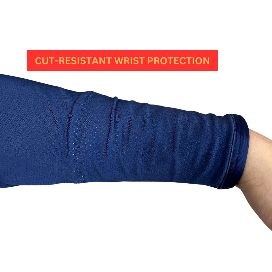 NECK GUARD SHIRTS - NAVY