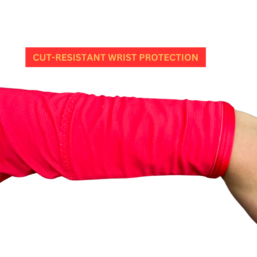 NECK GUARD SHIRTS - RED