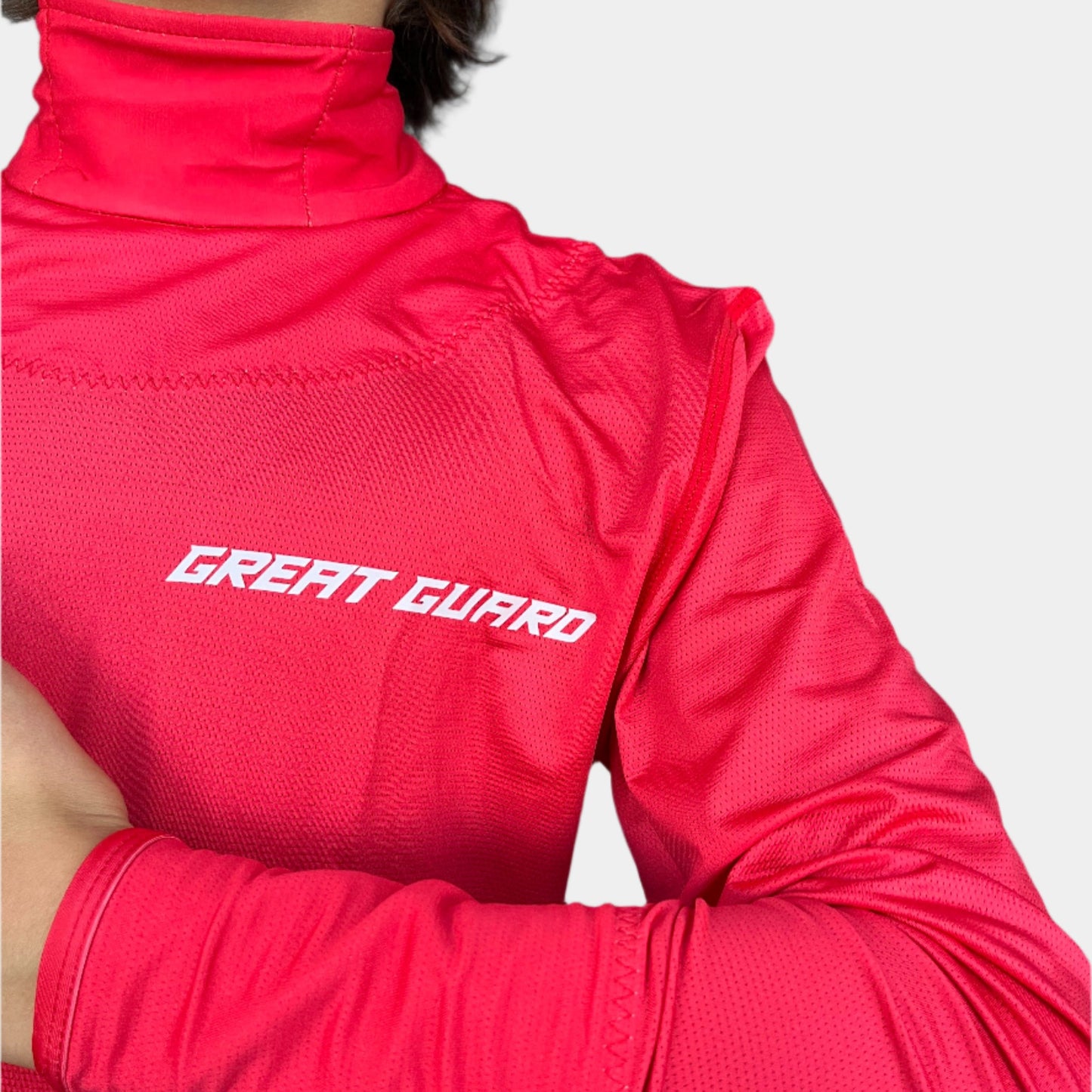 NECK GUARD SHIRTS - RED