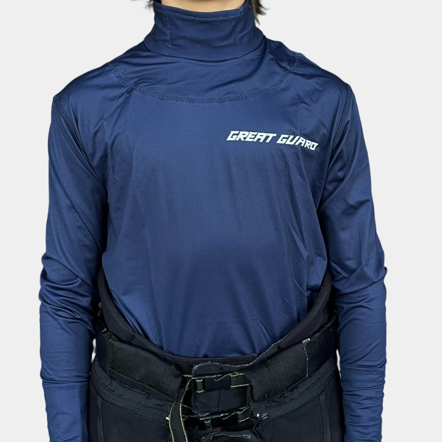 NECK GUARD SHIRTS - NAVY