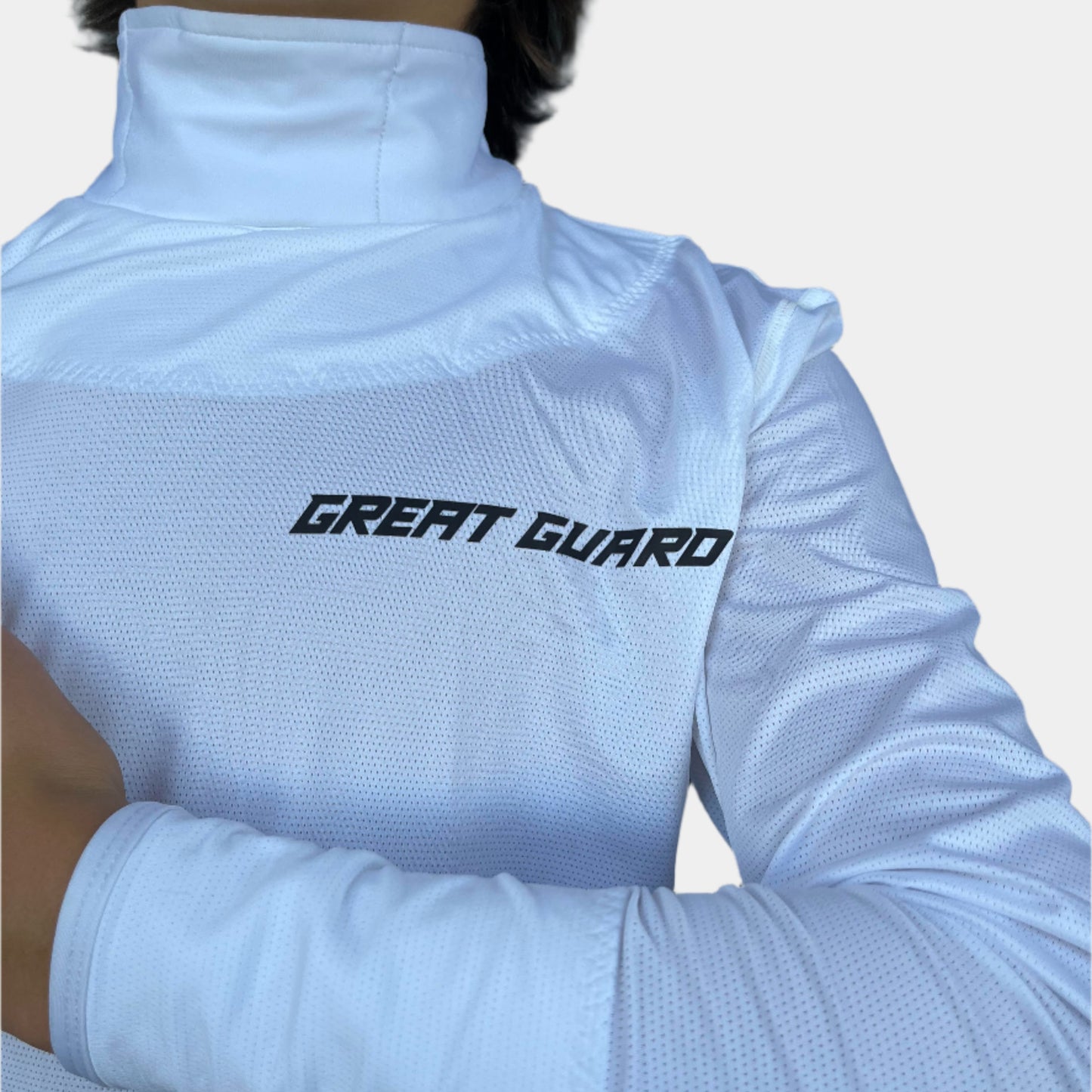 NECK GUARD SHIRTS - WHITE