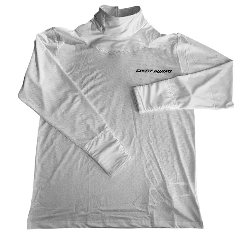 NECK GUARD SHIRTS - WHITE
