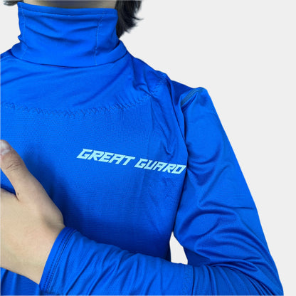 NECK GUARD SHIRTS - VARSITY BLUE