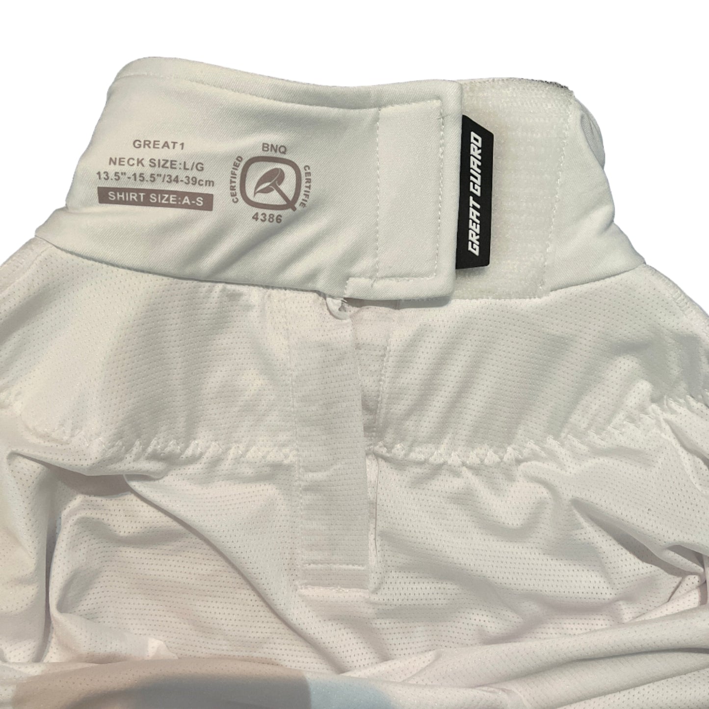 NECK GUARD SHIRTS - WHITE